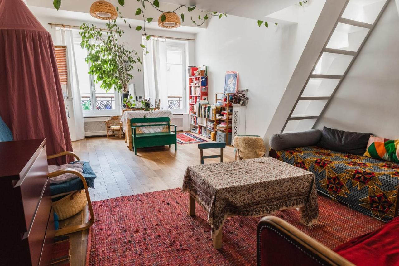 Apartamento Bright Atypical Duplex In Menilmontant París Exterior foto