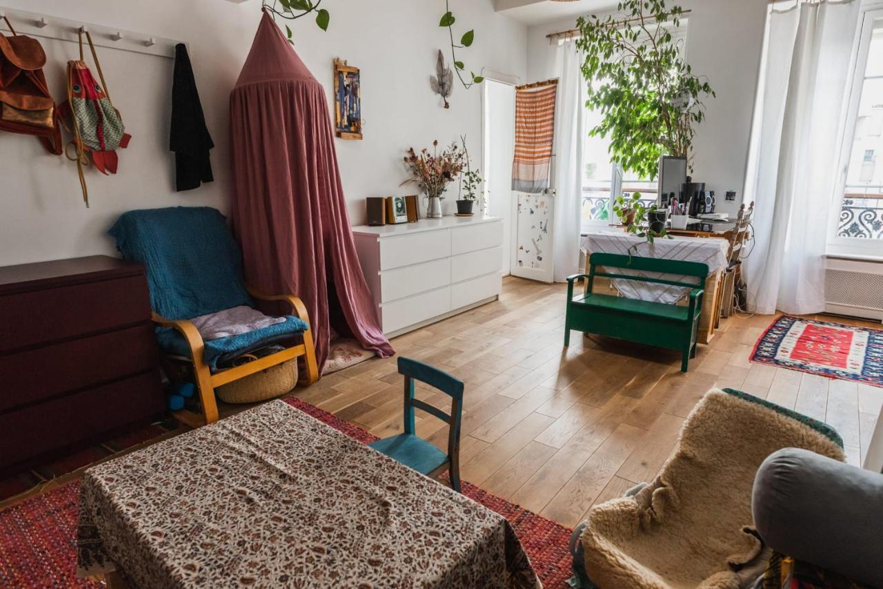 Apartamento Bright Atypical Duplex In Menilmontant París Exterior foto
