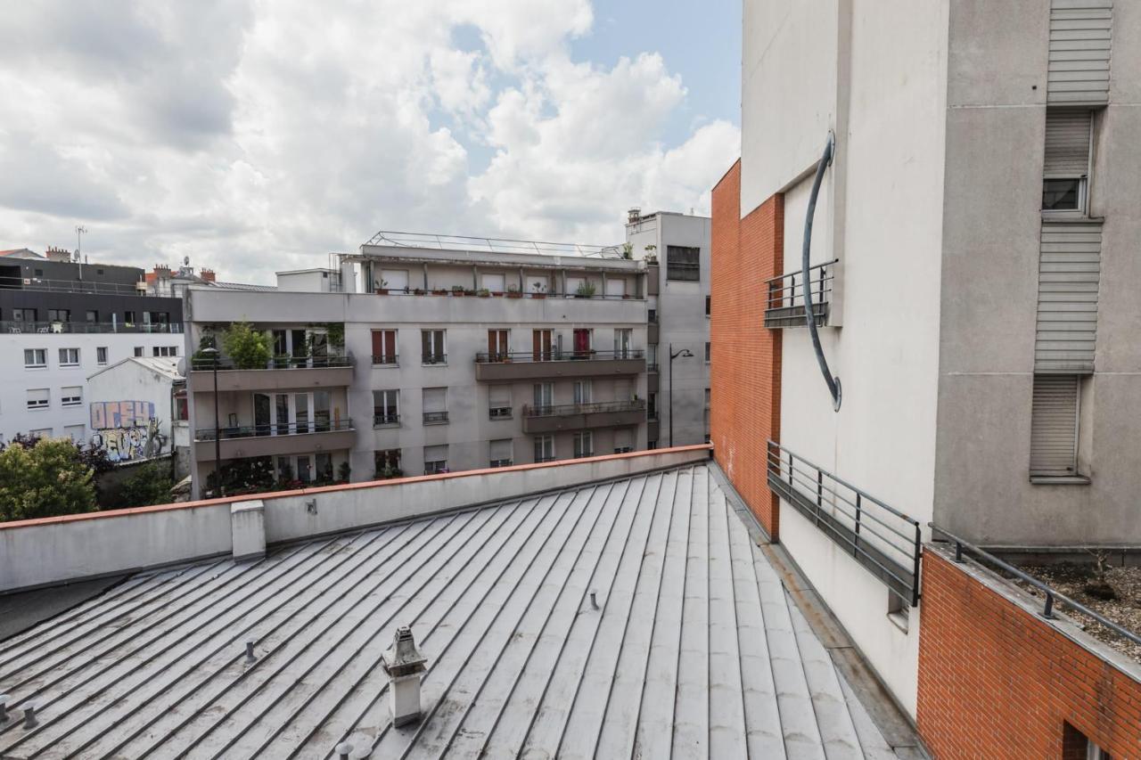 Apartamento Bright Atypical Duplex In Menilmontant París Exterior foto